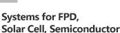 FPD,OLED,Solar Cell, 
반도체 관련 장치